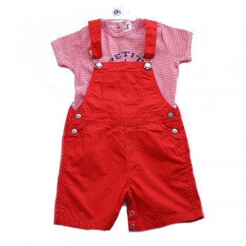 Overall & T-Shirt